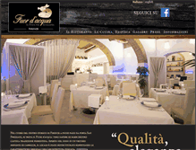 Tablet Screenshot of fuordacqua.it